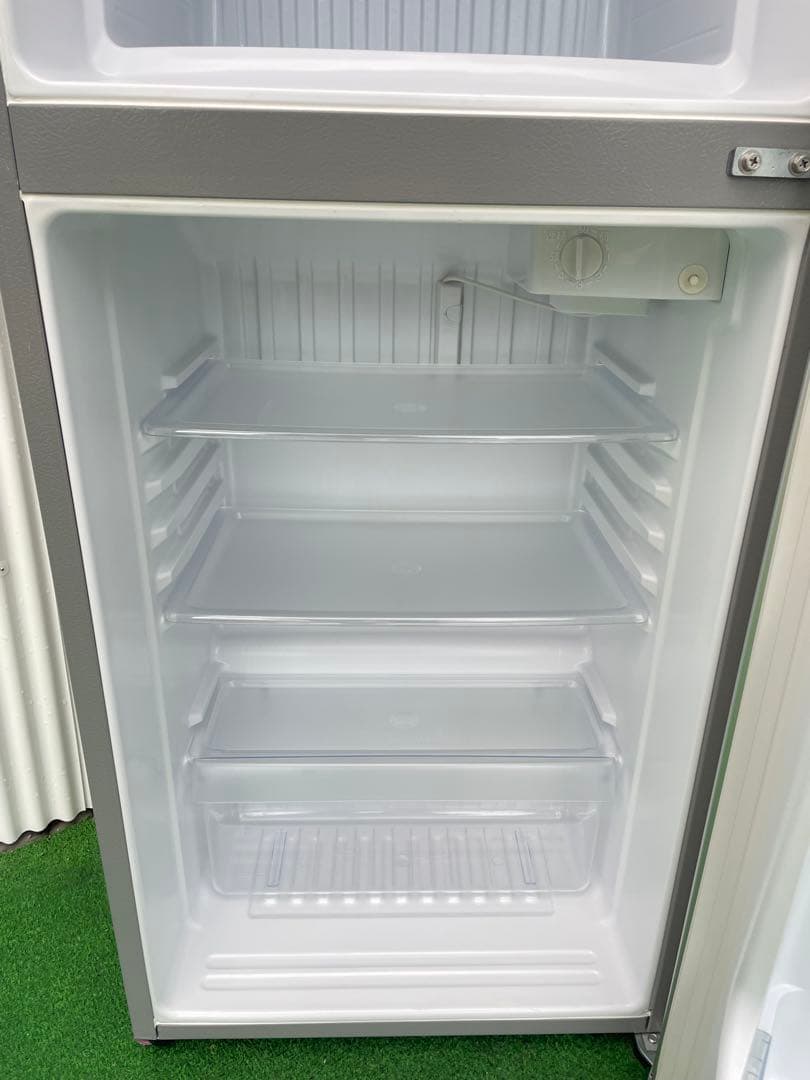 899 アクア トップフリーザー 2ドア冷蔵庫 シルバー 一人暮らし 単身