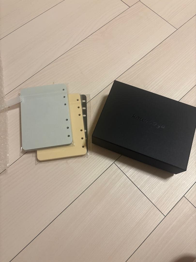 snap A6W Oiled p.p.s starter set／ Black黒