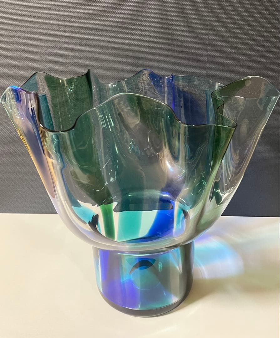 津軽びいどろ 北洋硝子 水鉢1点 津軽びいどろ 北洋硝子 水鉢✖️1点