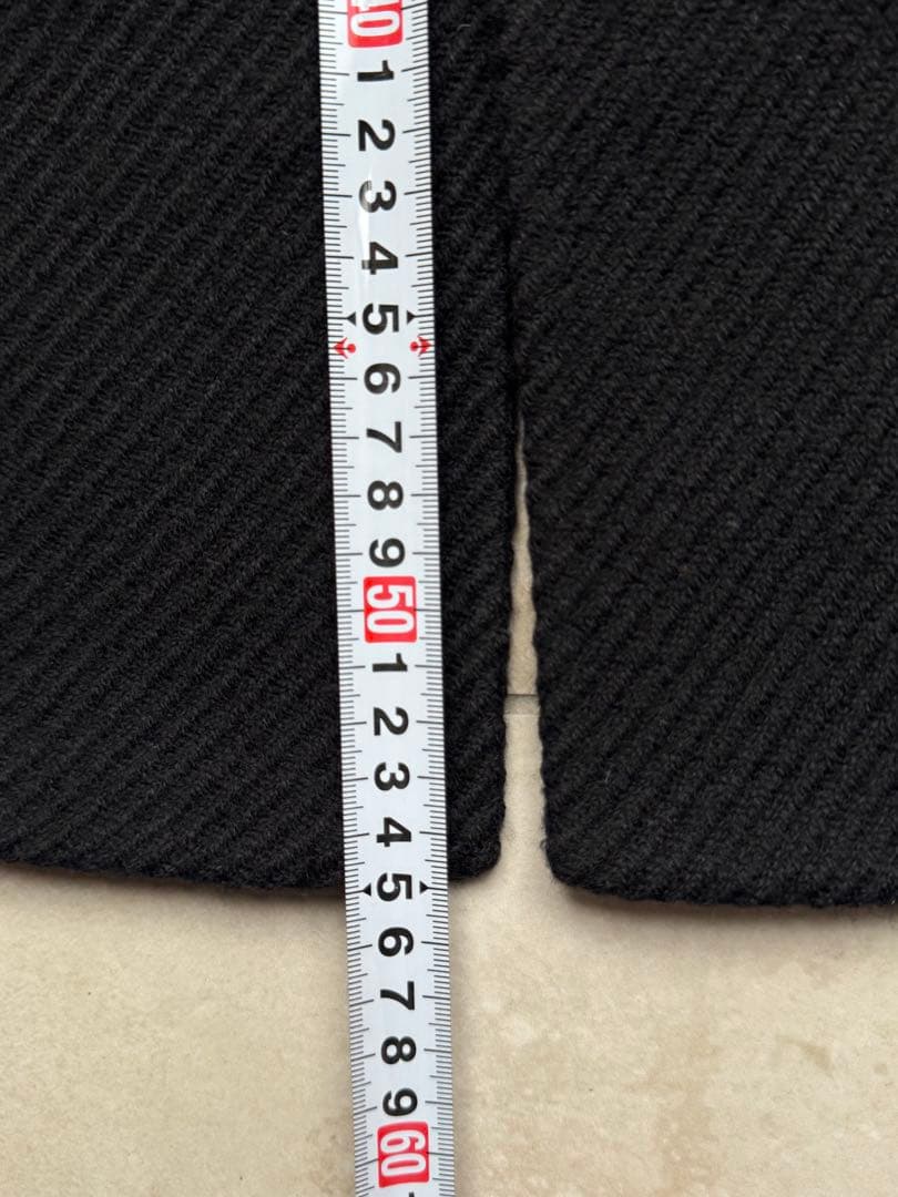 プラダ　ウールスカート　パネル