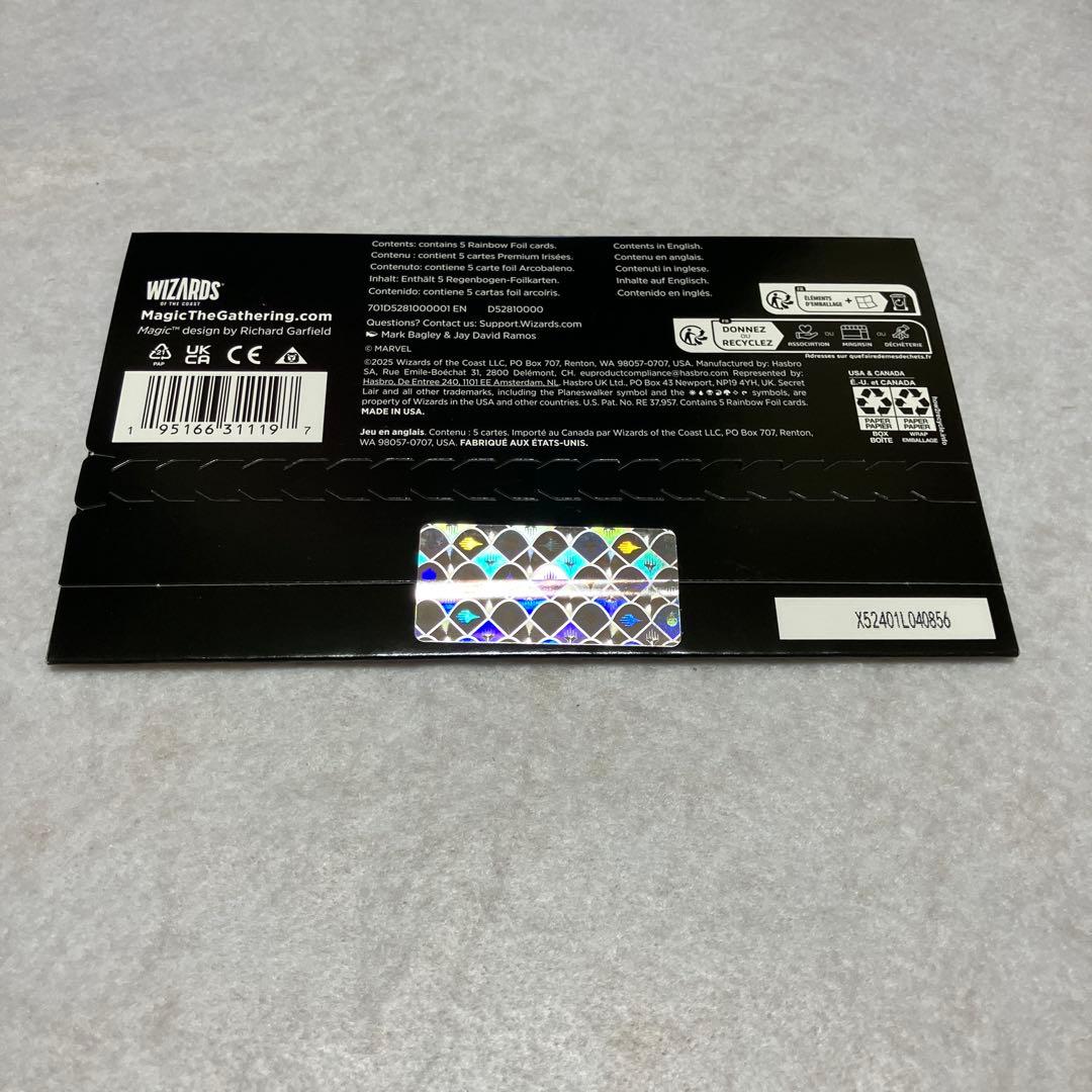 VENOM UNLEASHED （COLORS） FOIL