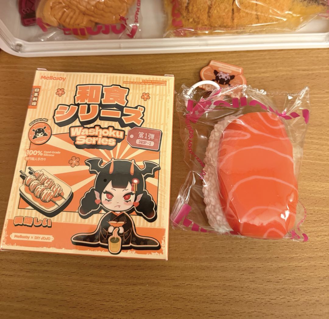 Mellojoyスクイーズ】和食シリーズ【サーモン】 - メルカリ