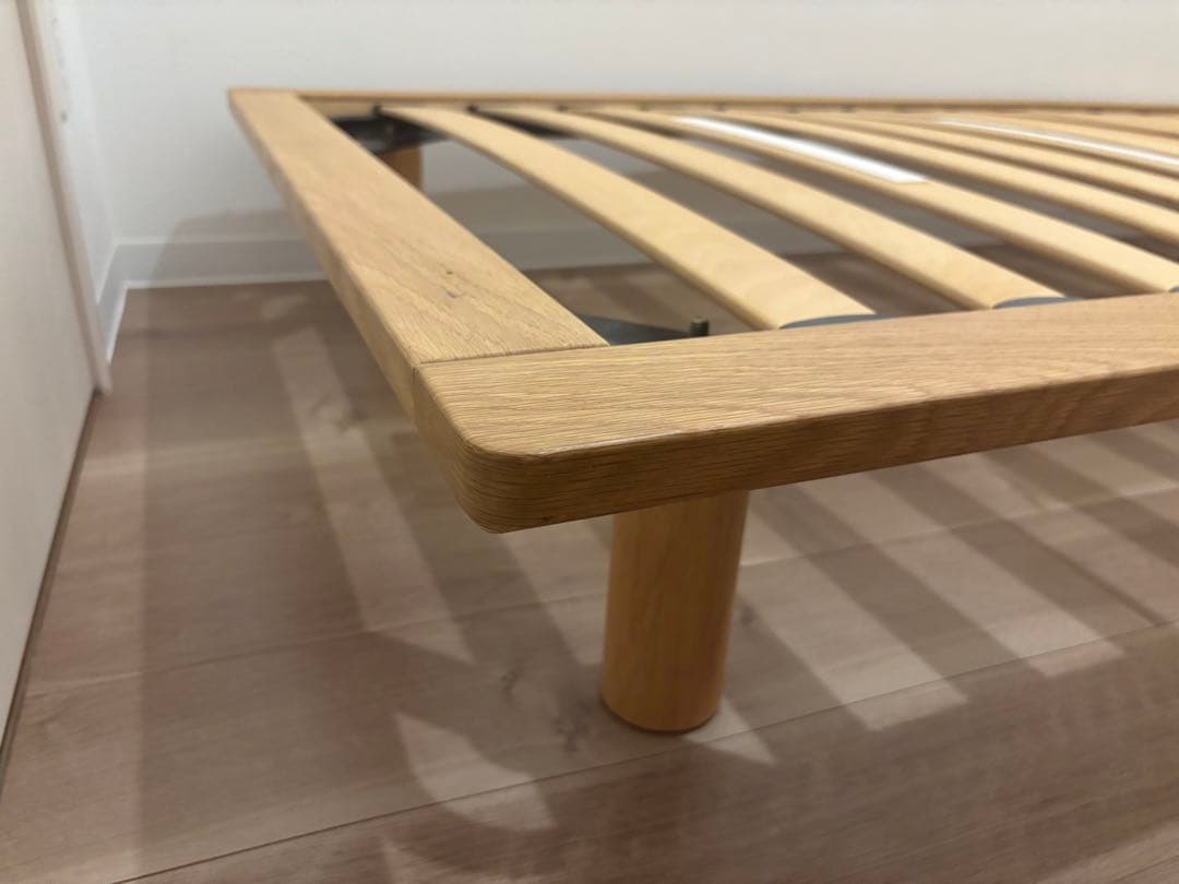 無印良品 オーク材 シングルベッドフレーム