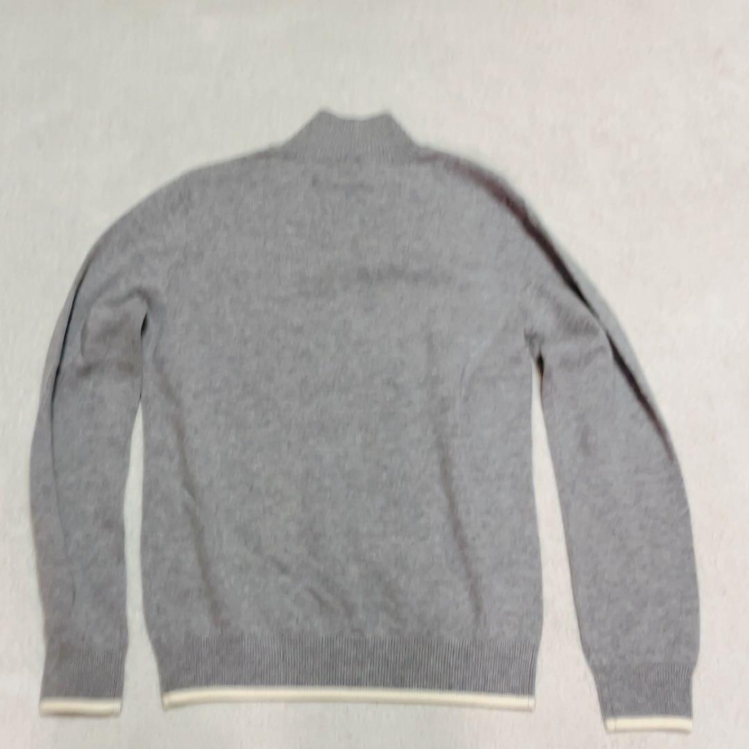 未使用　アルチビオ　ニット　セーター　ウール　モックネック　グレー