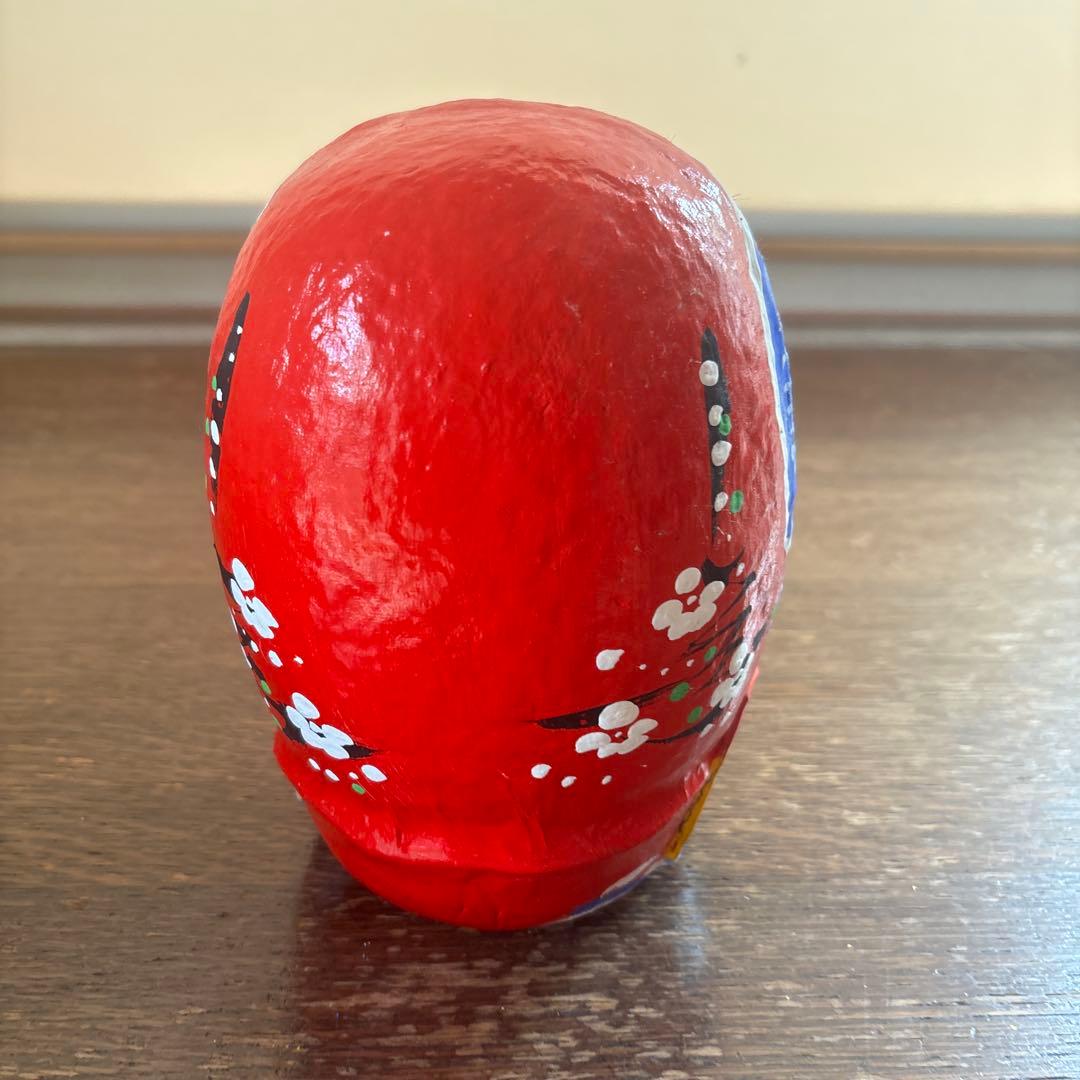 希少品】松川だるま 宝船 仙台張子 こだわり工芸品 5寸サイズ - メルカリ