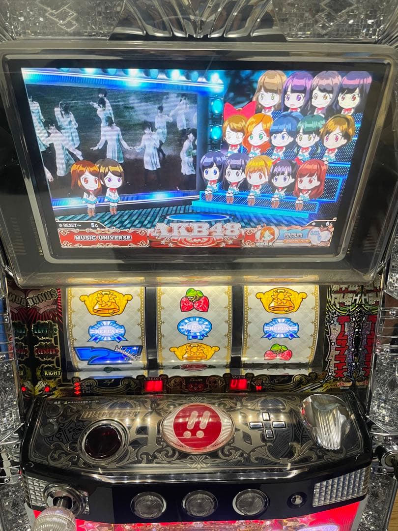 KYORAKU ぱちスロAKB48 5号機 パチスロ実機 京楽 コイン不要機