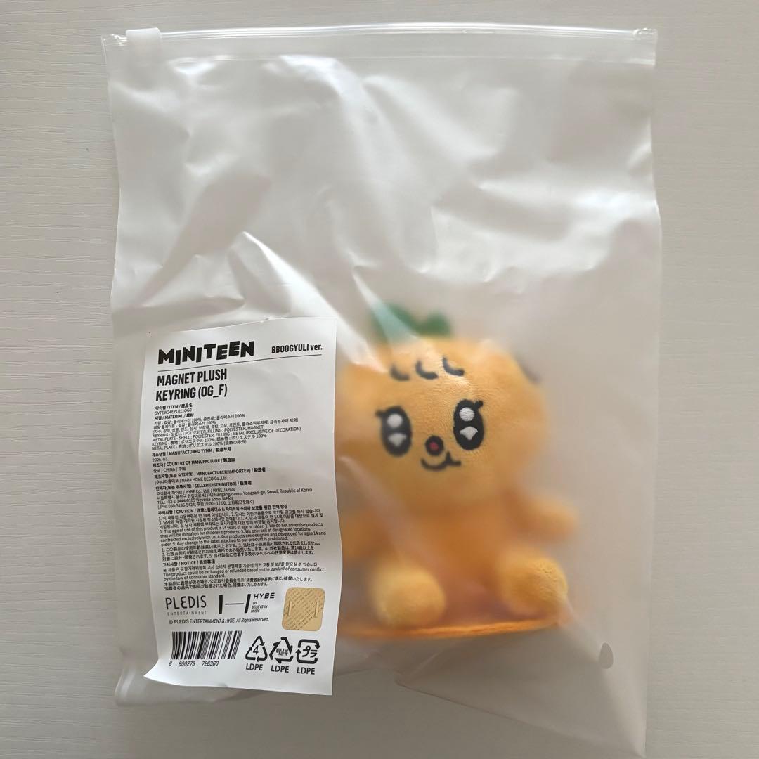 MINITEEN MAGNET PLUSH KEYRING BBOOGYULI - メルカリ