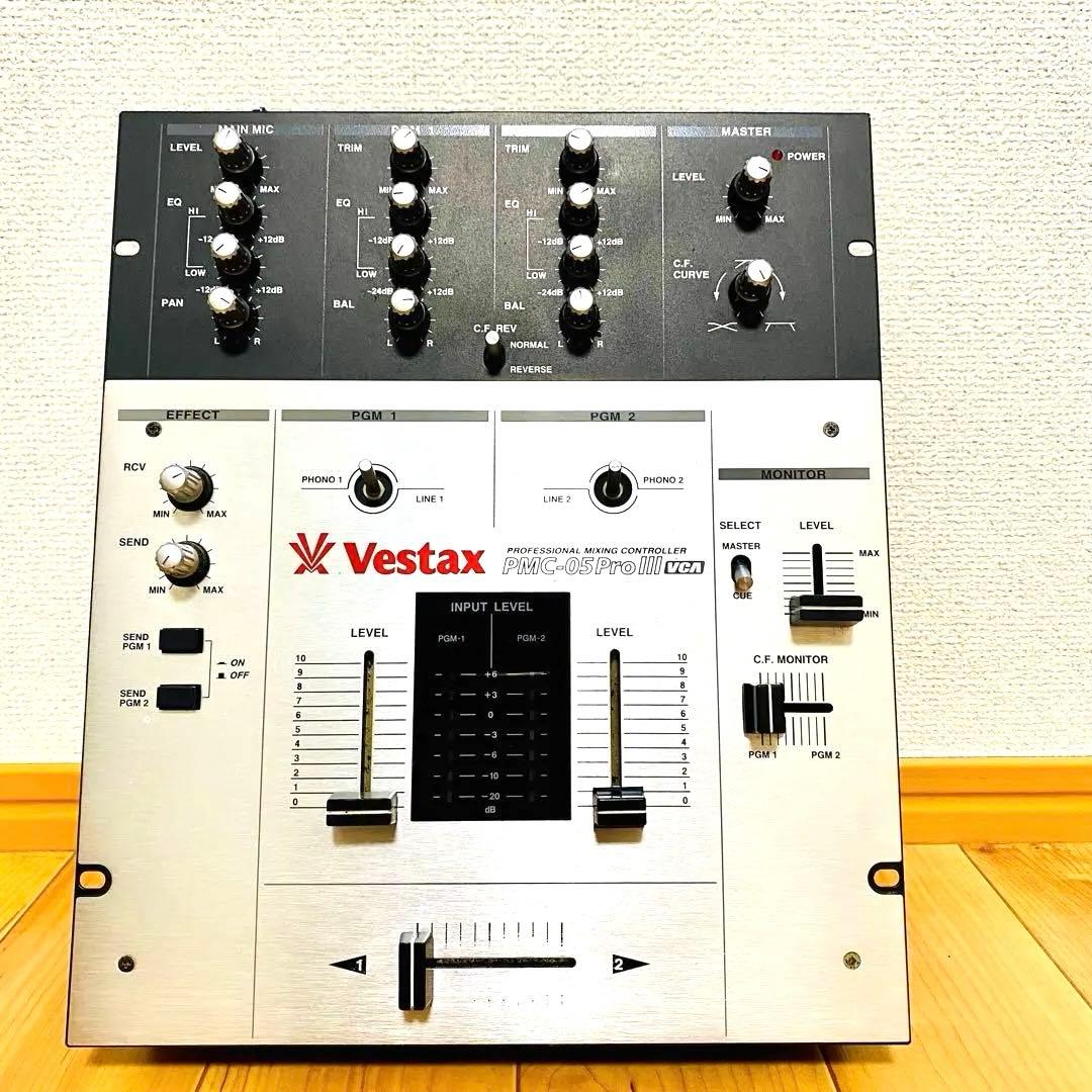付属品多数✨ Vestax PMC-05PRO3 VCA DJミキサー - メルカリ