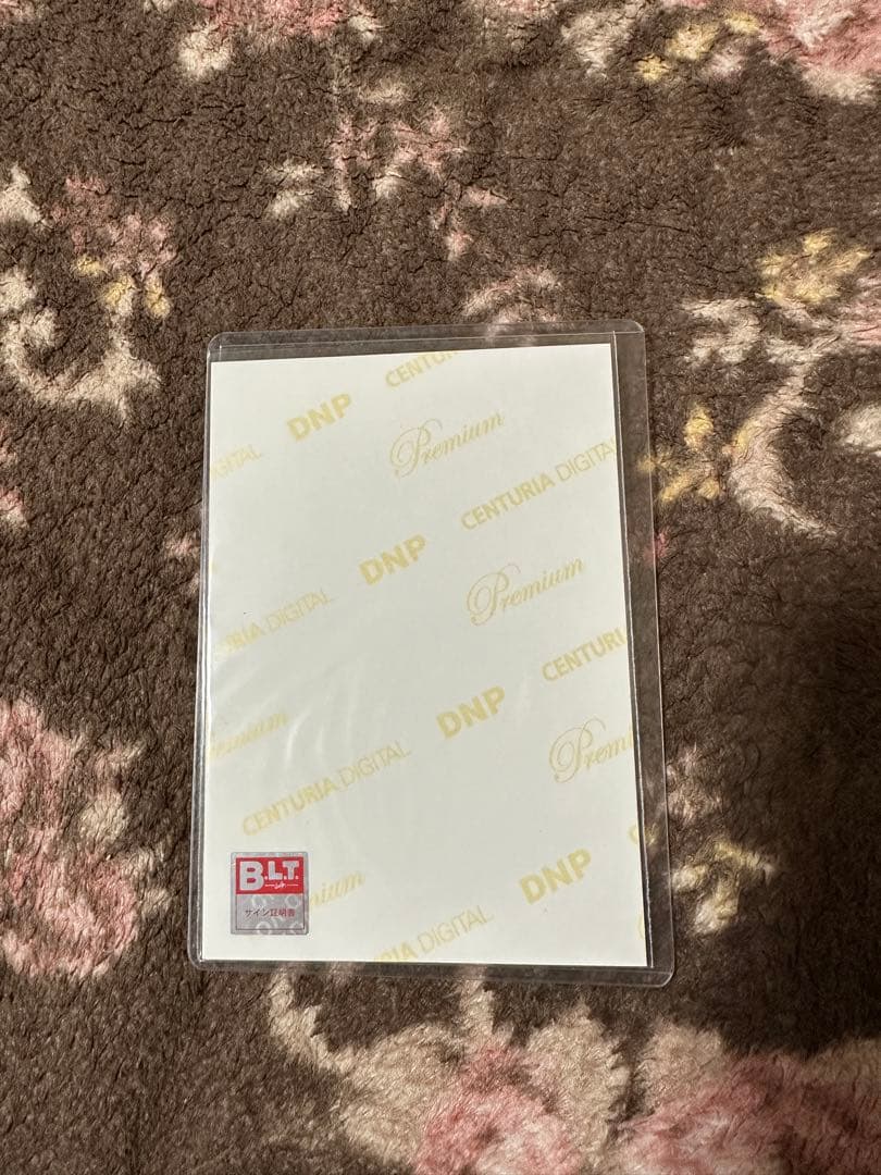 乃木坂46 BLT2013 サイン入り生写真