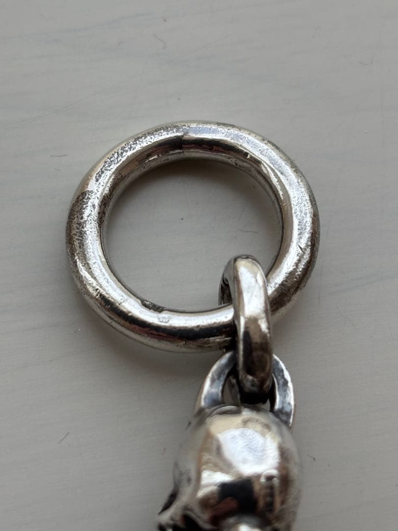 ガボール　ガボラトリー　生前2スカル　スモールオーバルリンクブレスレット