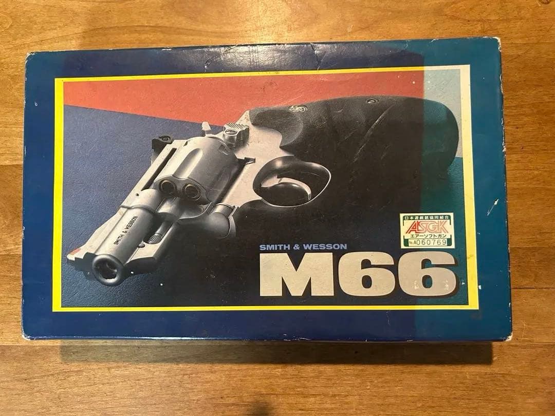 【希少•美品】コクサイ S&W M66 ガスリボルバー　初期型　シリンダー貫通式