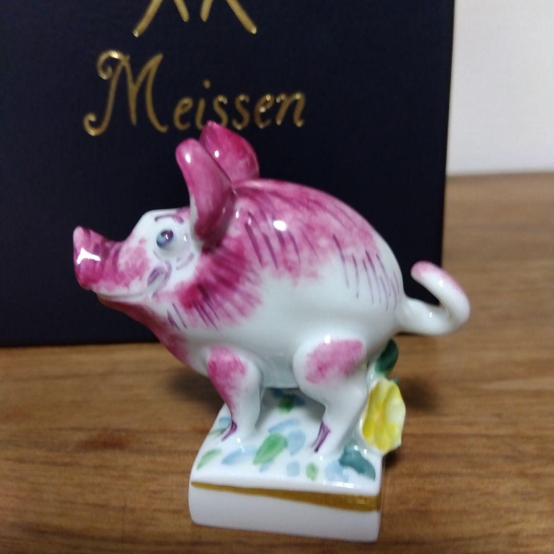 マイセン 干支シリーズ 亥 2019年ミニ干支 イヤーコレクション