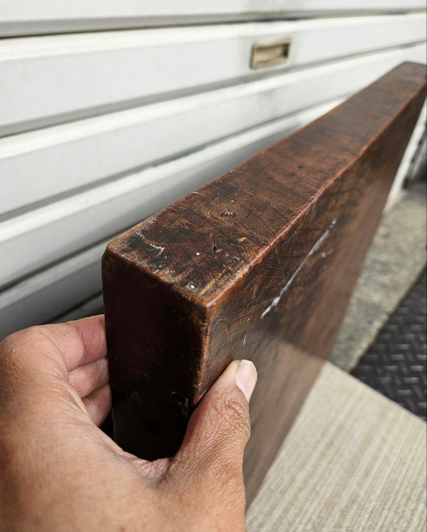 ジャパンヴィンテージ 一枚板 こたつ板天 厚さ約4cm 炬燵板 無垢材