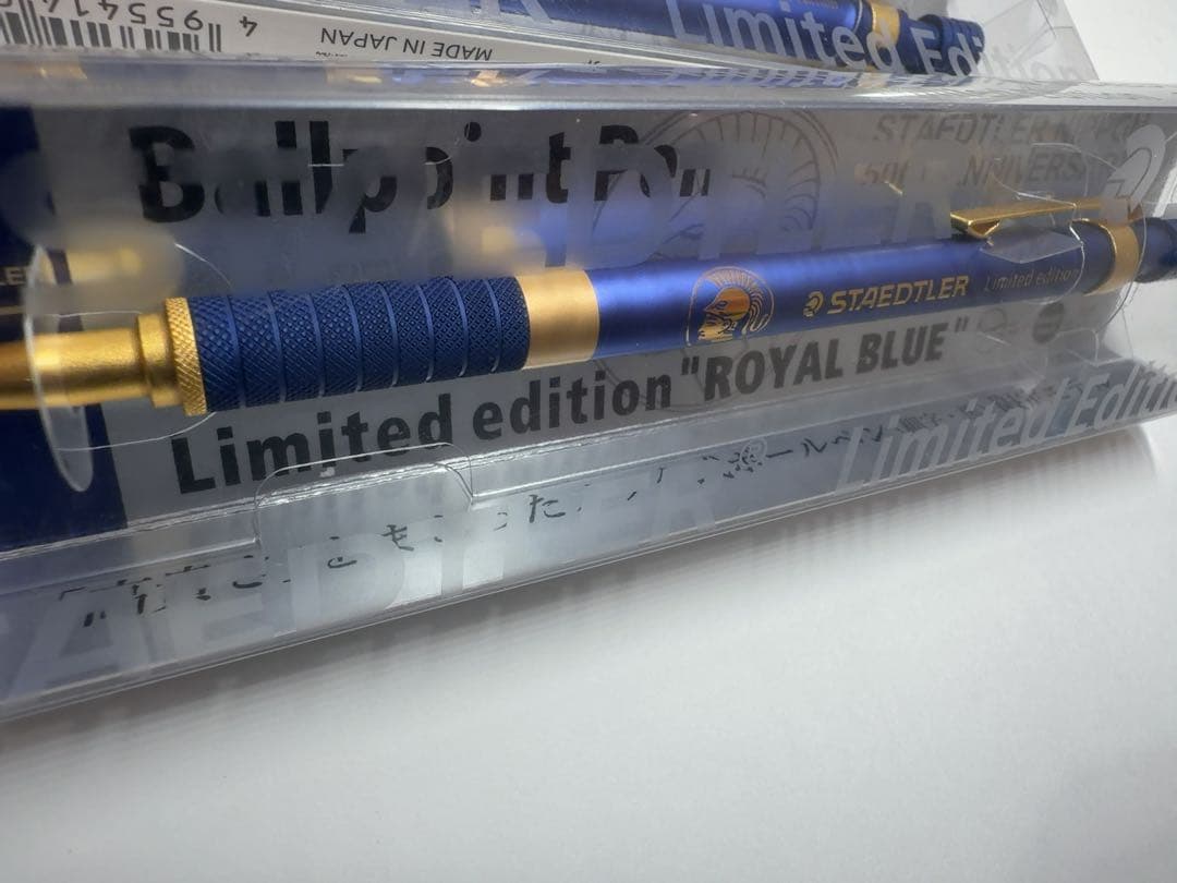 新品 ステッドラー 925 35 ロイヤルブルー BP2本 SP1本