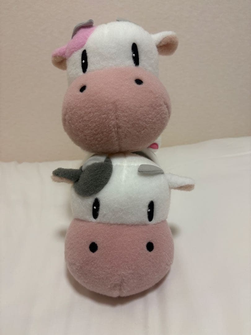 牧場物語 ふわふわウシさん ぬいぐるみ BIG 2体セット 約29cm