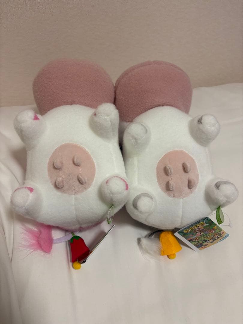 牧場物語 ふわふわウシさん ぬいぐるみ BIG 2体セット 約29cm