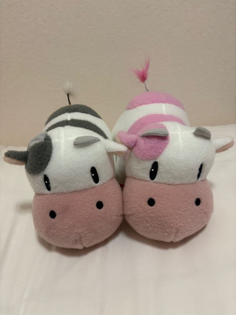 牧場物語 ふわふわウシさん ぬいぐるみ BIG 2体セット 約29cm