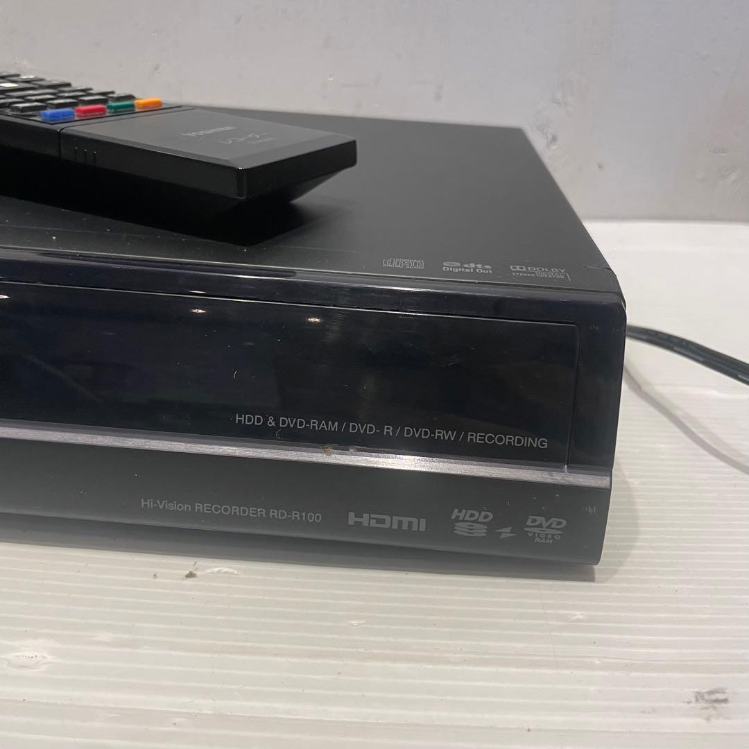 REGZA HDD DVDレコーダー　REGZA RD-R100 レコーダー