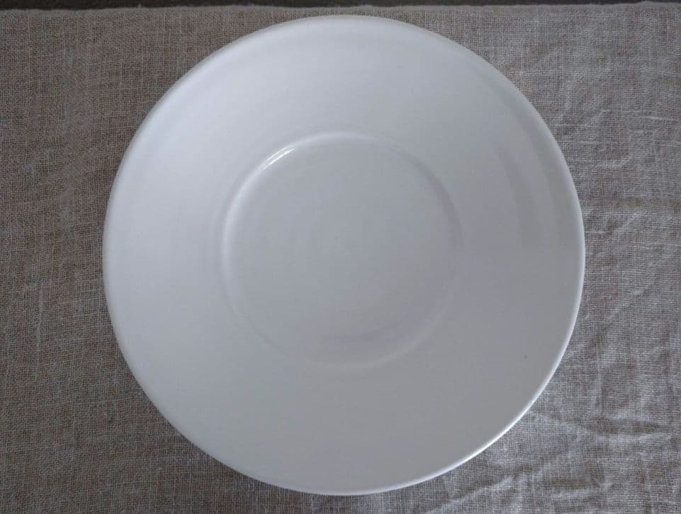 ◇白い器/作家もの◇ 岡田直人さん 00年代 23.5cm　浅鉢 + 豆皿おまけ