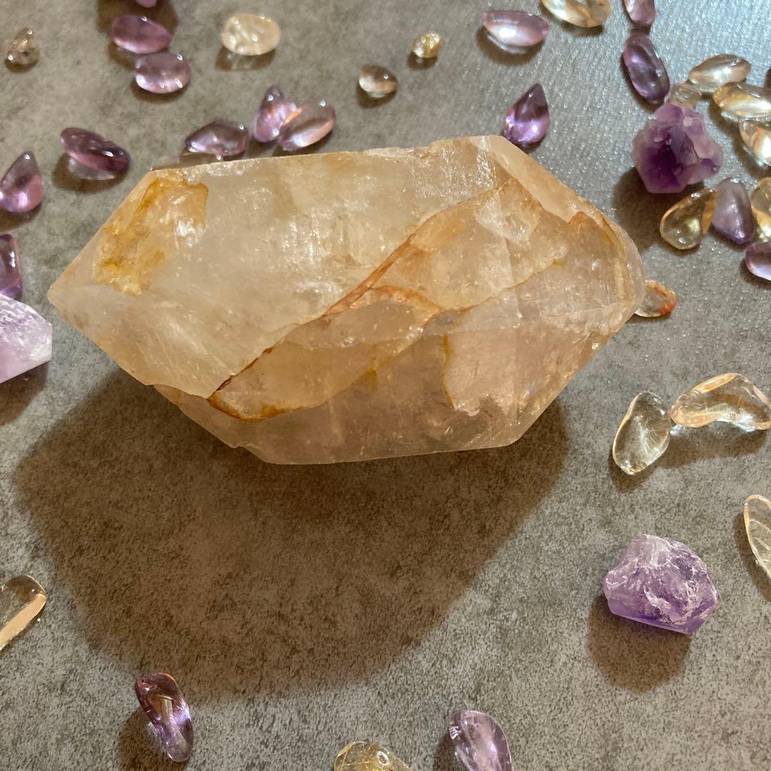 水晶原石ポイント180g