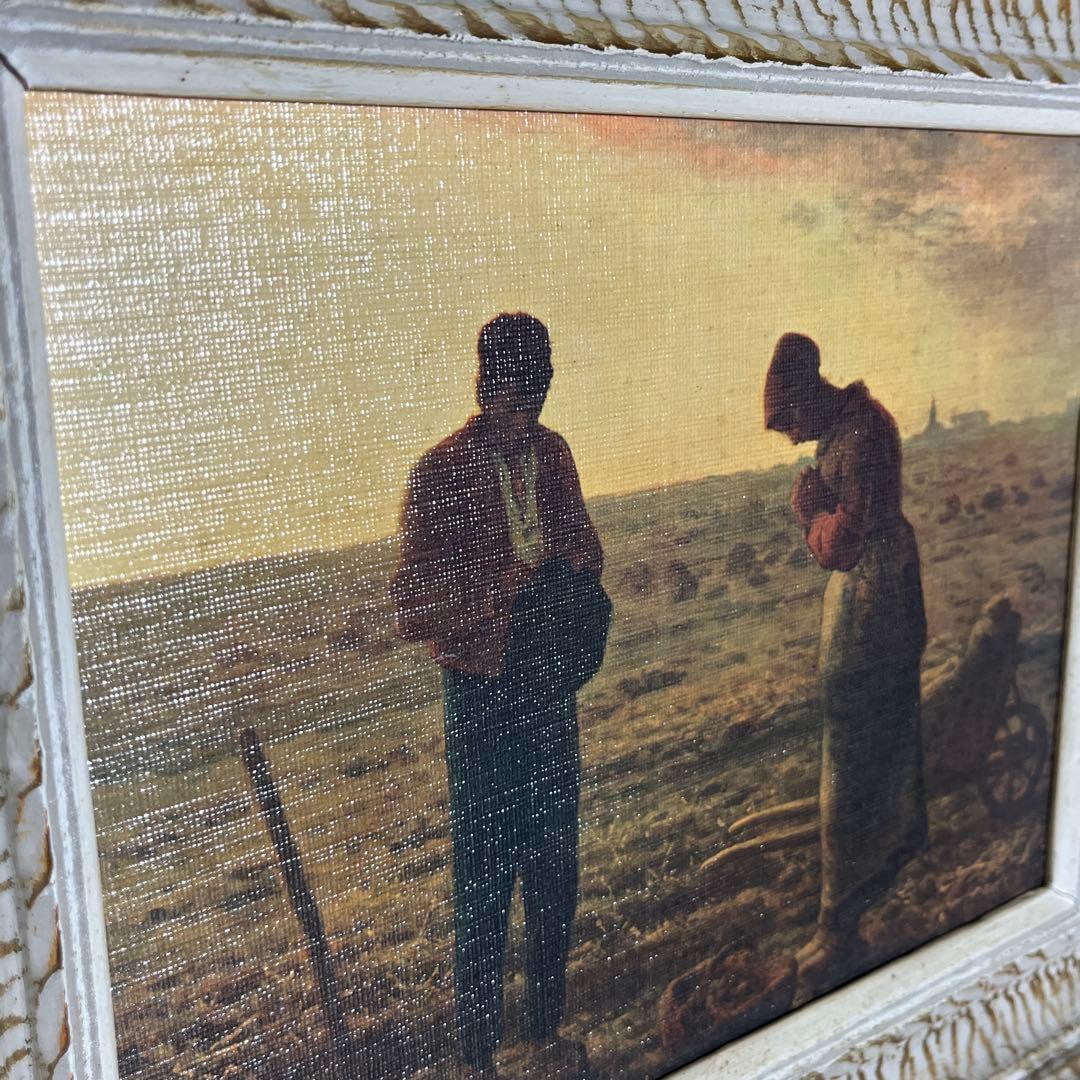 額装】ミレー『晩鐘』複製 ルーヴル美術館 Les Éditions Braun