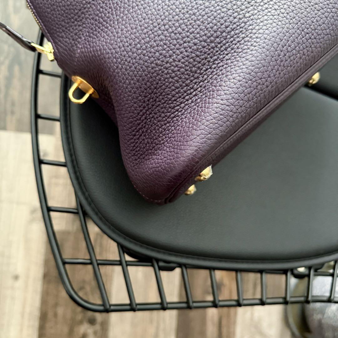 HERMES ボリード 31 レザン トリヨンクレマンス ショルダーバッグ