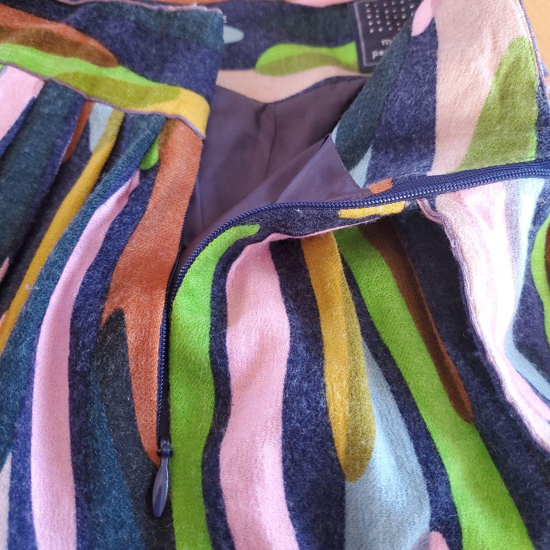 専用　minaperhonen ミナペルホネン 総柄　スカート　フレア　ウール