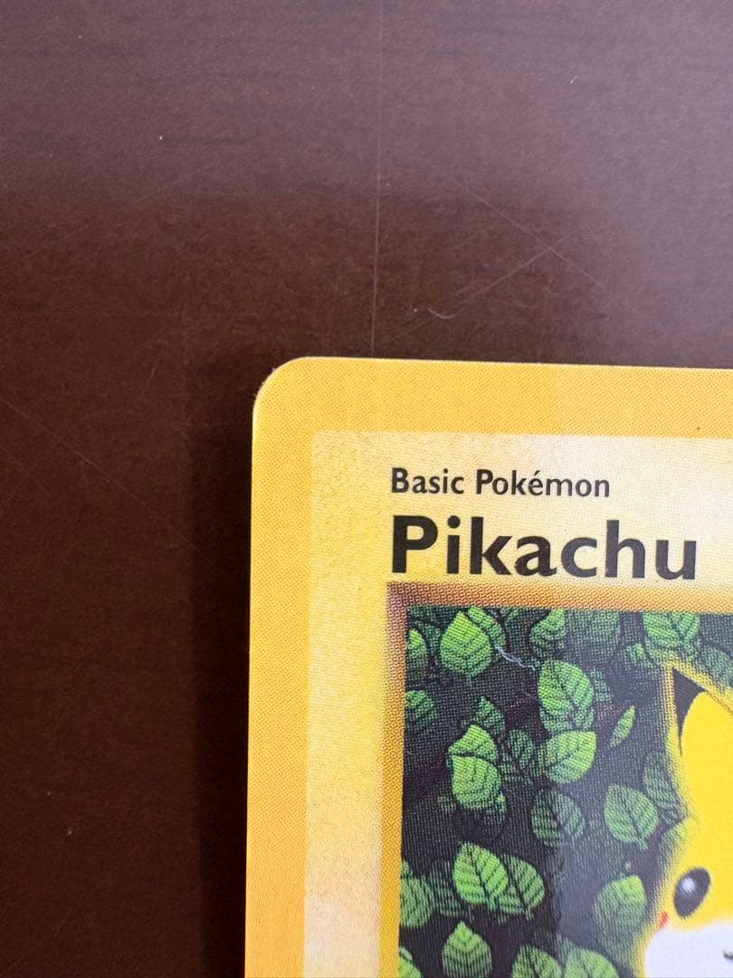 英語版　旧裏　Pikachu ピカチュウ　ポケモンカード