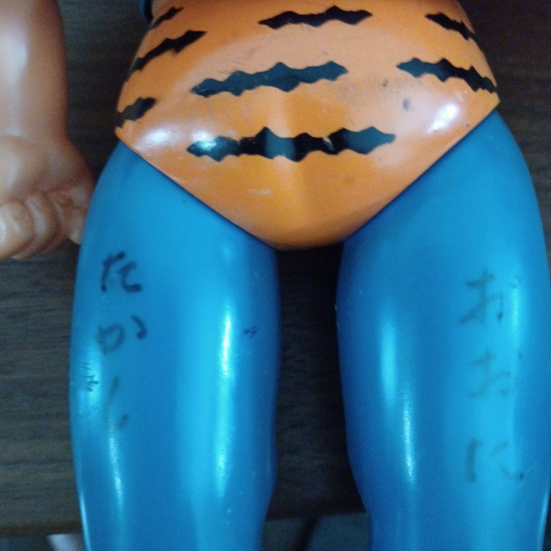 当時物　中嶋製作所ジャイアントタイガーマスク(後期型オレンジ系) ビンテージ