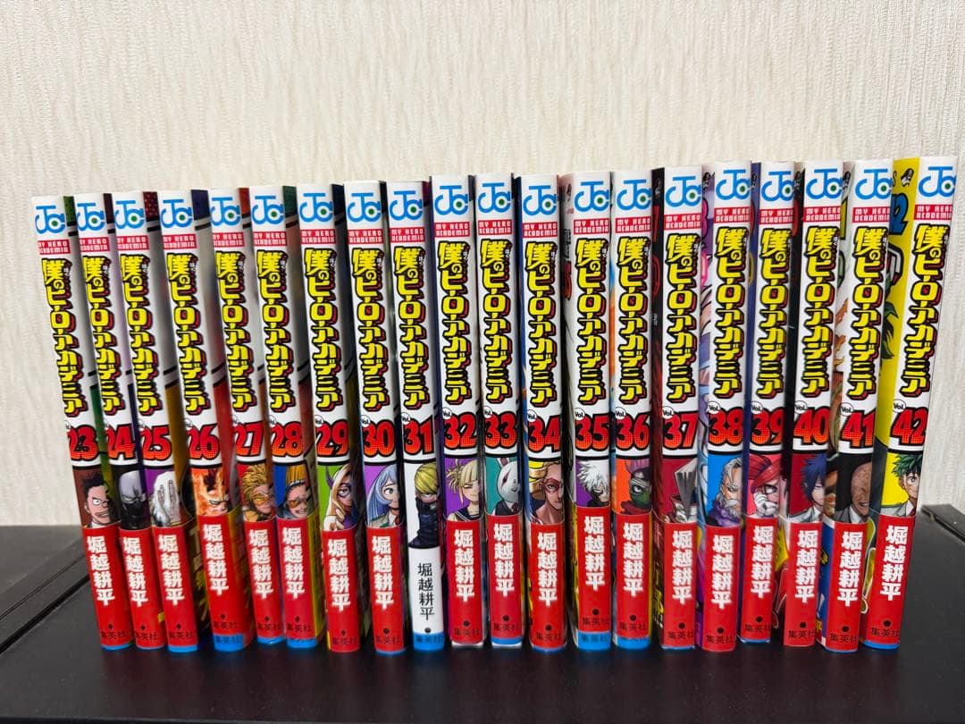 僕のヒーローアカデミア　全42巻セット　初版多数