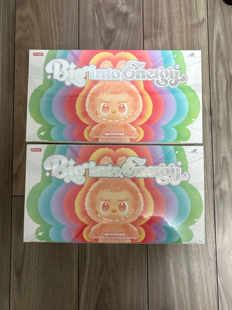 POPMART エナジー　ラブブ　アソートBOX 正規品　2箱　早い者勝ち！ POP MART（ポップマート） 【正規品保証・即発送】 THE MONSTERS Big
