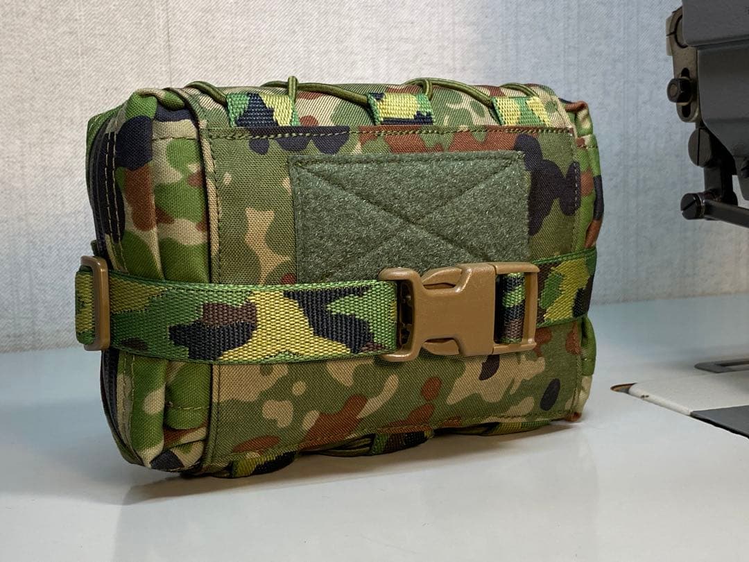 陸自救急品袋 ブローアウトキット 陸自迷彩 個人製作品 陸上自衛隊