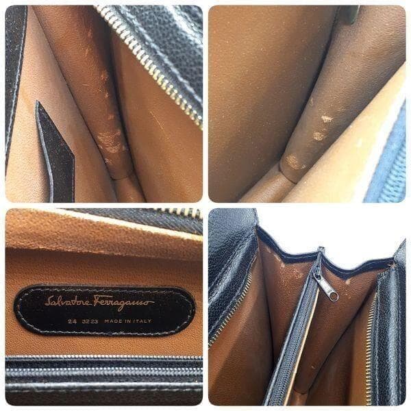 ◆外観超美品◆ サルヴァトーレフェラガモ ビジネスバッグ ブリーフケース 鞄