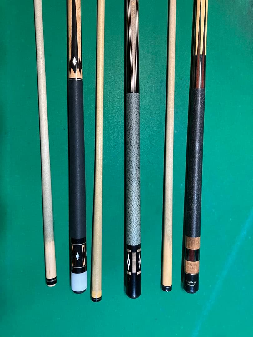 ビリヤードキュー アダム2本ルカシー1本