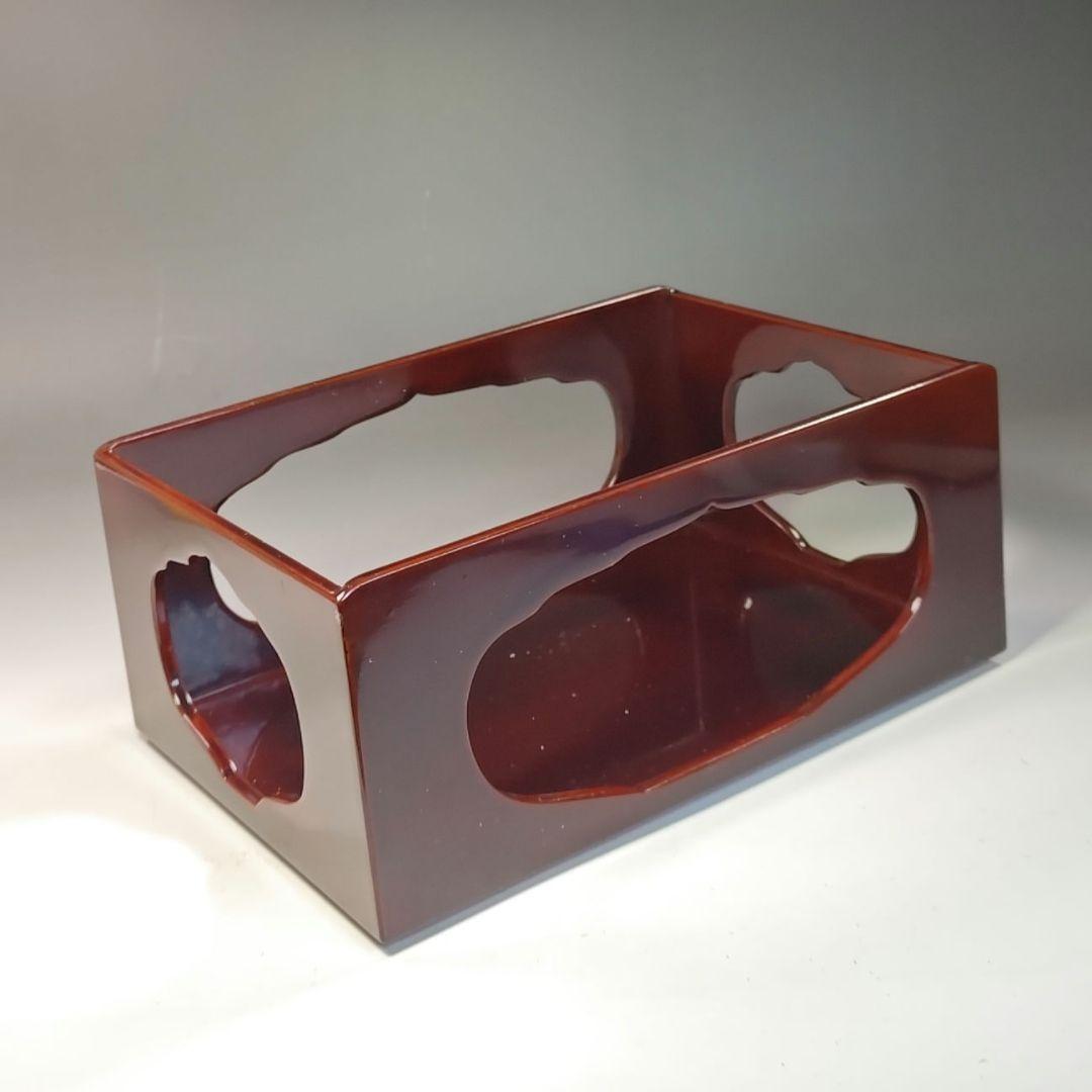 イ796 煙草盆『漆塗 煙草盆 莨盆』茶道具 - メルカリ