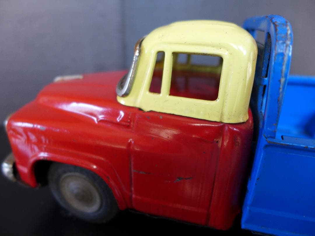 時代物　ニッサンジュニアトラック　ブリキ自動車　米沢玩具　日本製　昭和レトロ