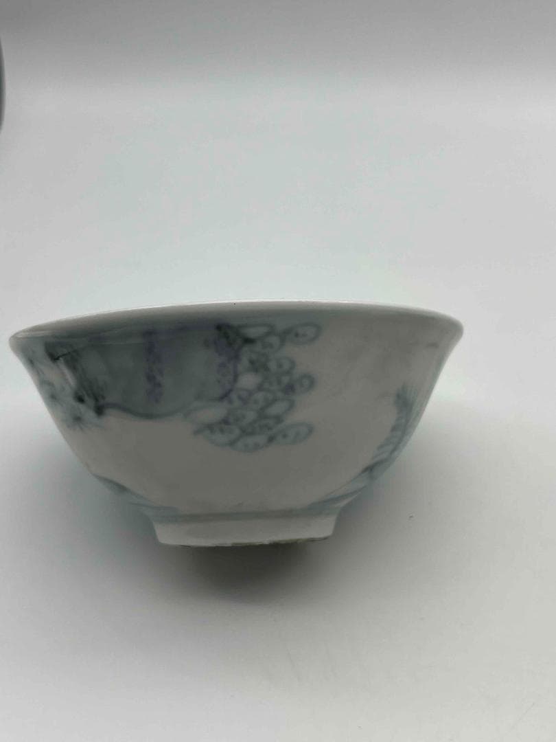 北宋時代 青白磁刻花唐子唐草文鉢 茶碗 影青 景徳鎮