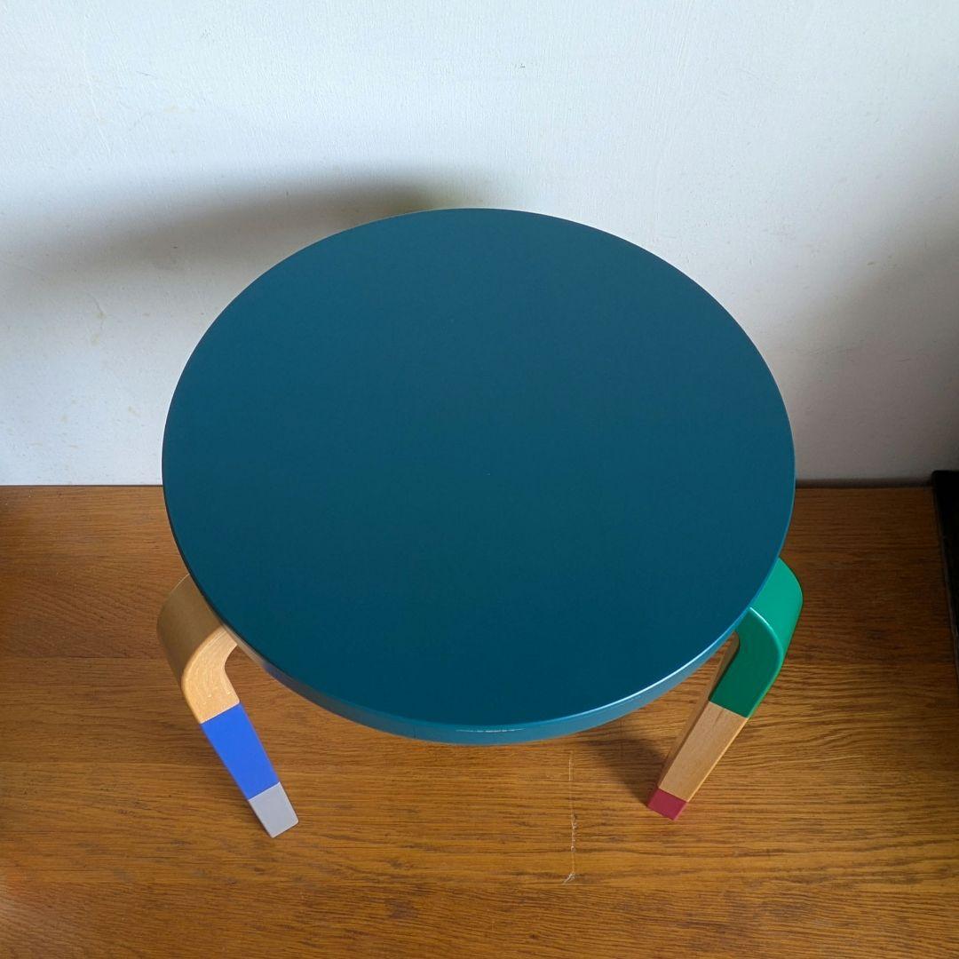 0546【希少】アルテック東京✕鈴木マサル スツール60 ペトロール