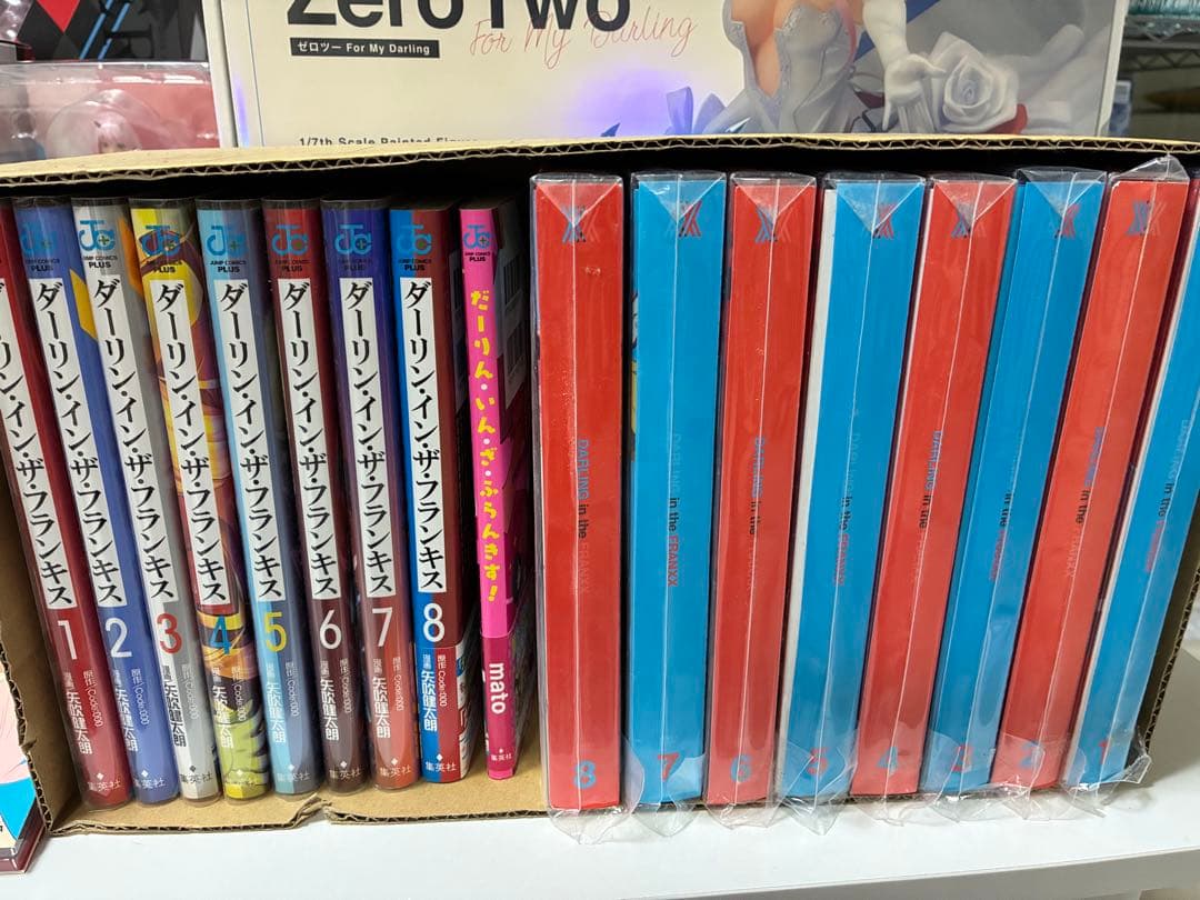 ダーリンインザフランキス　DVD &グッズ&ゼロツーフィギュア等　まとめ売り