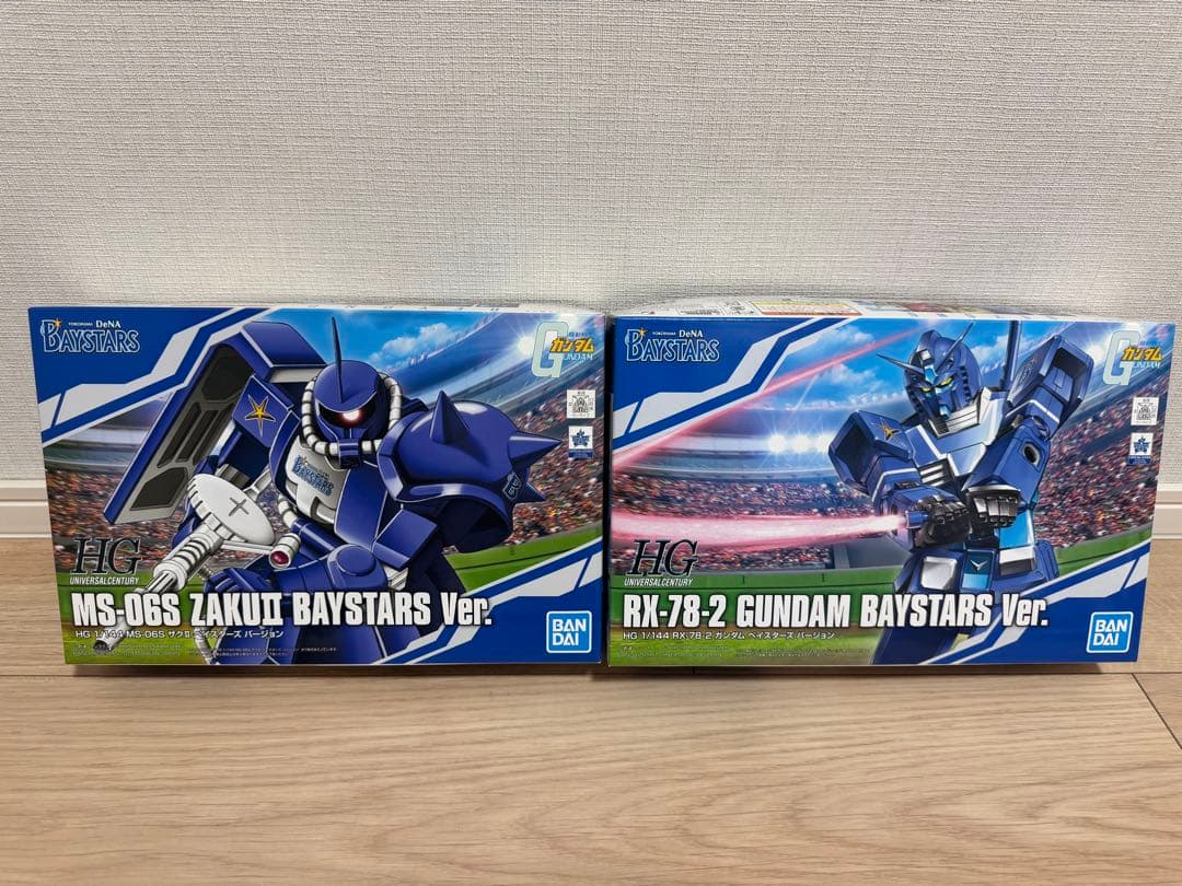 新品未開封】ガンプラ ベイスターズHG 1ガンダムサグⅡ セット販売