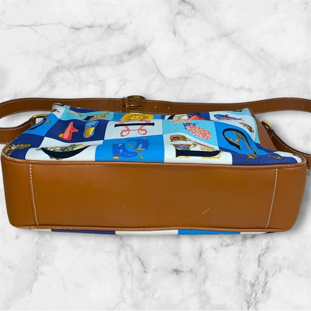 【激レア】GUCCIオールドグッチ シモ ショルダーバッグ バンブー レザー