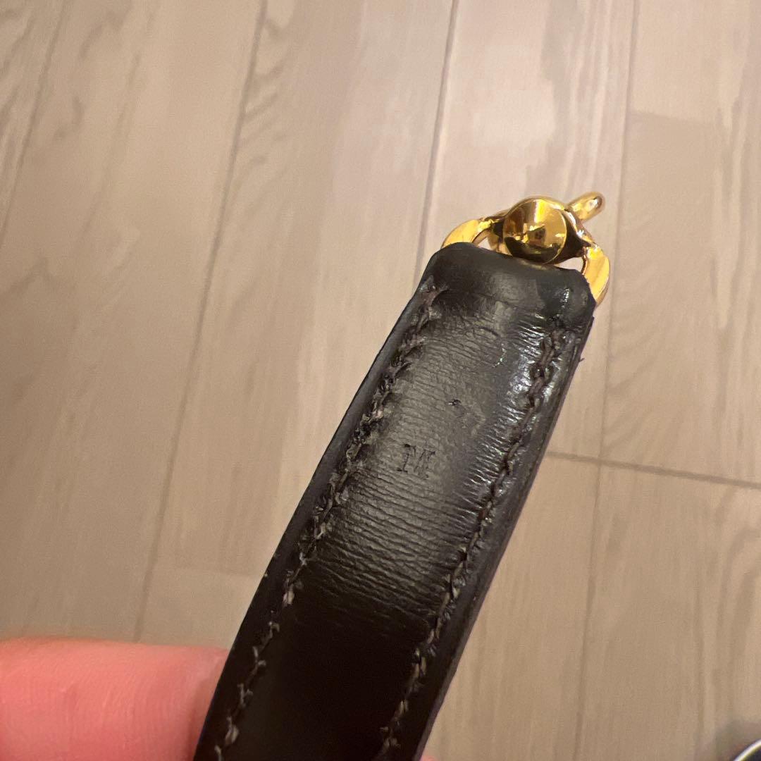 HERMES ケリー　ショルダーストラップ ブラウン　約82cm