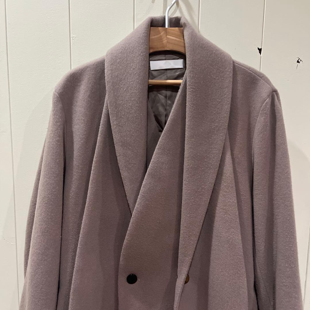 エトセンス ETHOSENS ウールコート ロングコート ベージュ系 2 コート