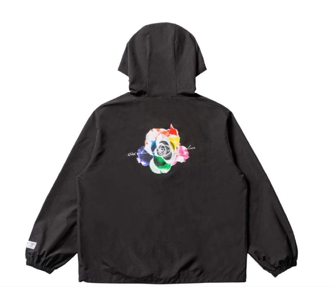 三代目 JSB FOREVER ～ONE～ ブラック ウィンドブレーカー L