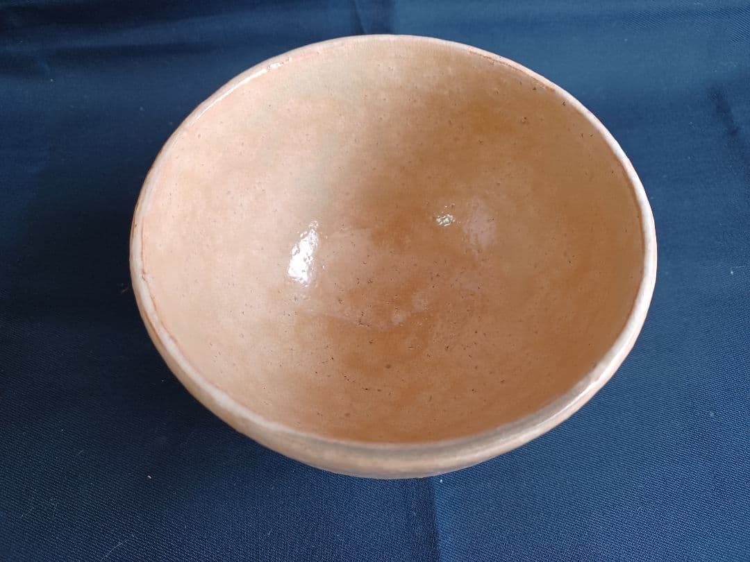 萩茶碗   旭雲山　松延窯　金子松延