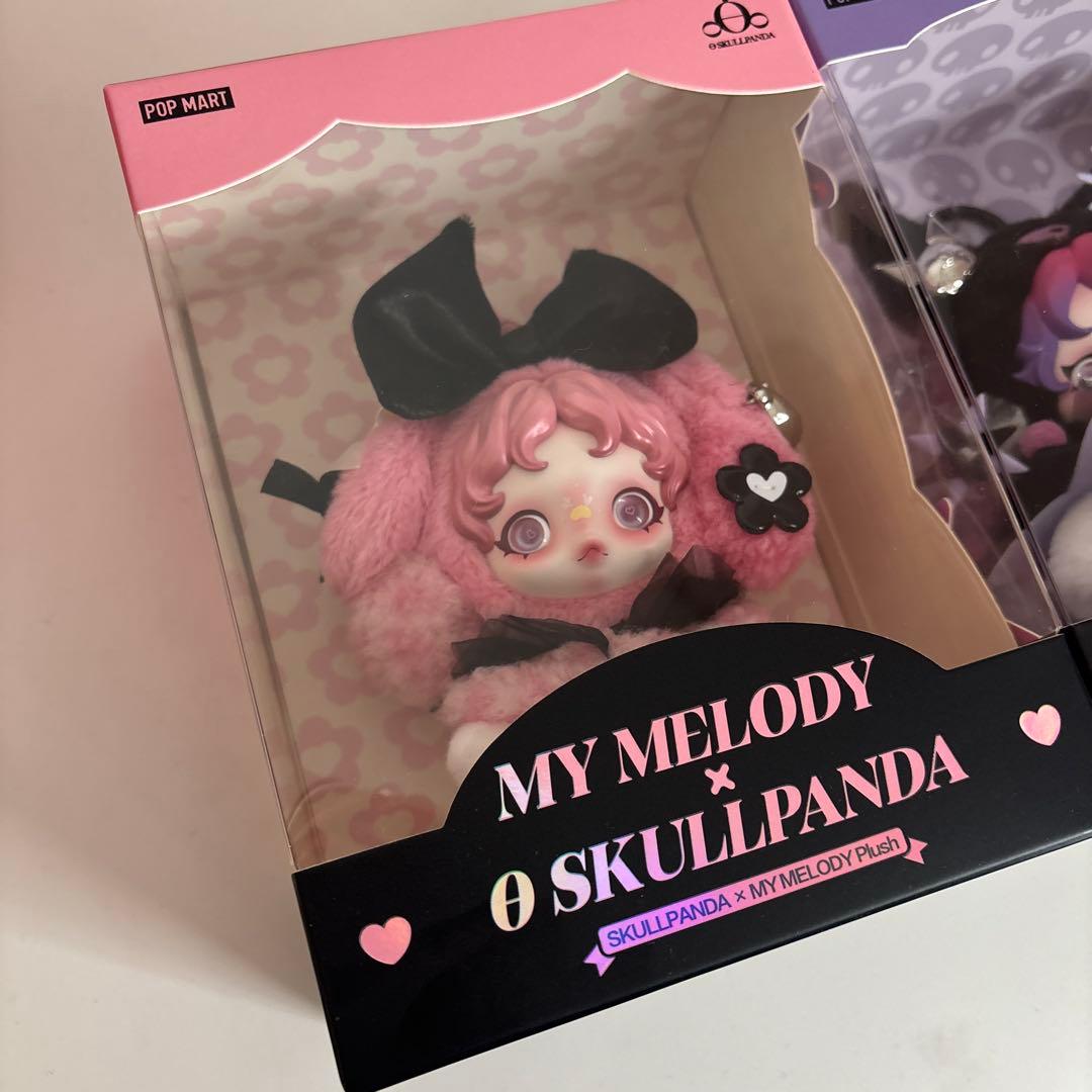 My Melody & Kuromi SKULLPANDA ぬいぐるみペンダント - メルカリ