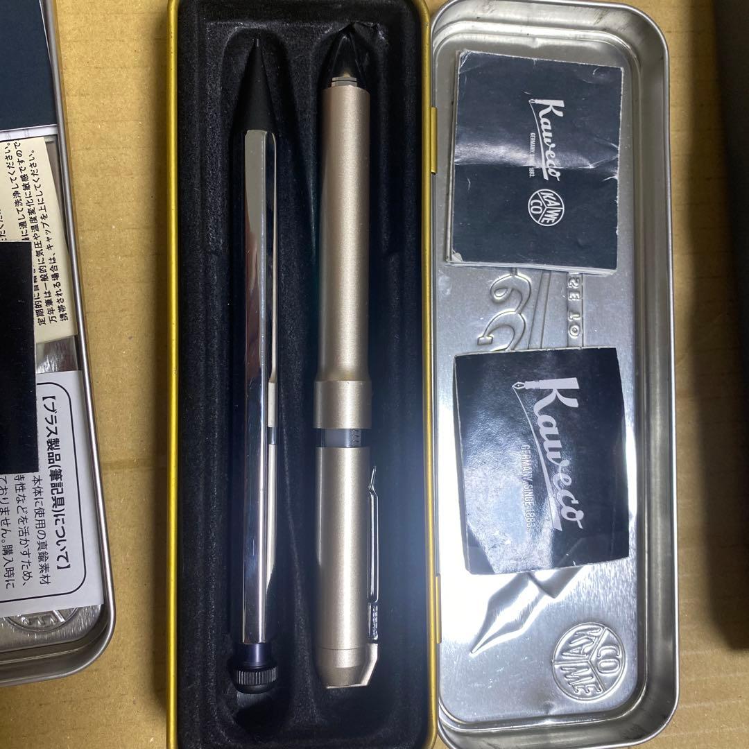 カヴェコスペシャル　ブラス　銀 クルトガダイブ　紫 おまけ　シャーボX