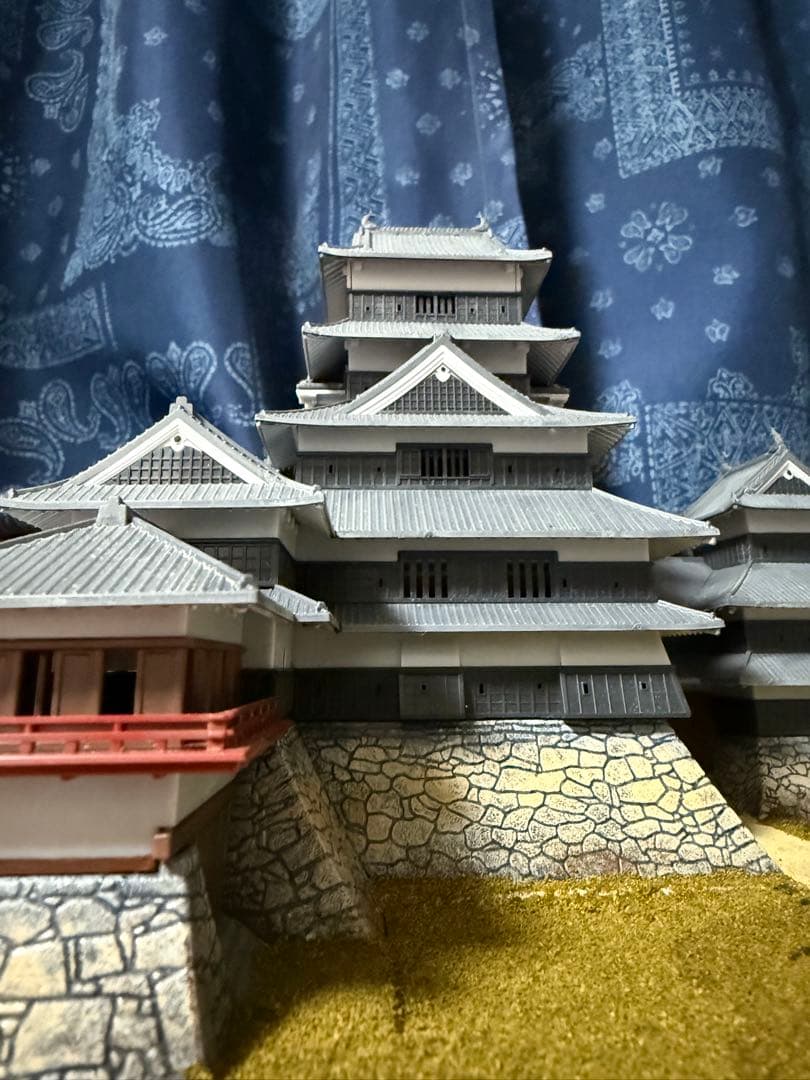 PLUM 1/200 松本城 精密完成品 ジオラマ