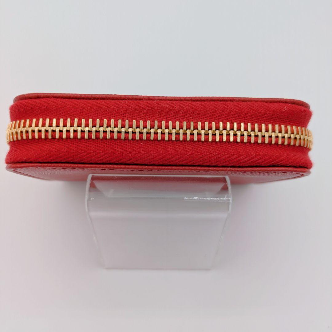 美品 PRADA プラダ レッド red ケース サフィアーノレザー 箱