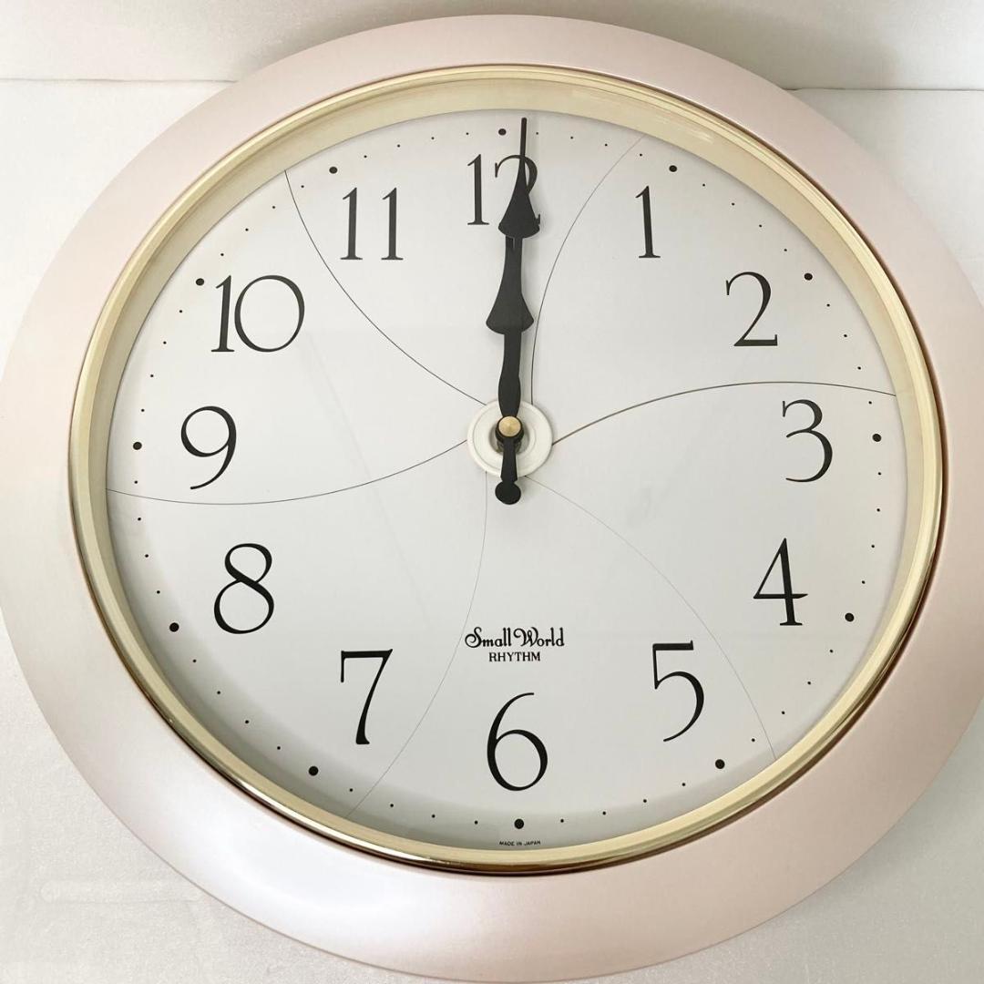 ★希少★ 美品 からくり時計 スモールワールド エクロール リズム 掛け時計